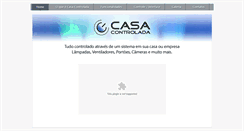 Desktop Screenshot of casacontrolada.com.br